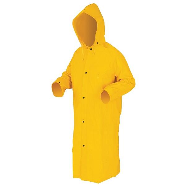 Classic .35mm PVC Raincoat with Detachable Hood