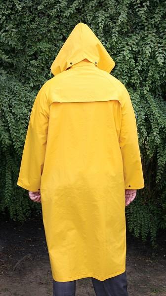 Classic .35mm PVC Raincoat with Detachable Hood - Image 4