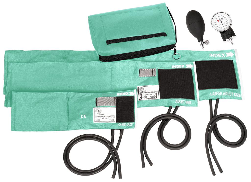 3-in-1 Aneroid Sphygmomanometer Set with Carry Case - Image 2