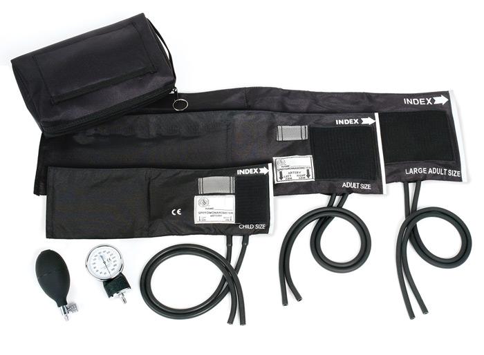 3-in-1 Aneroid Sphygmomanometer Set with Carry Case - Image 3