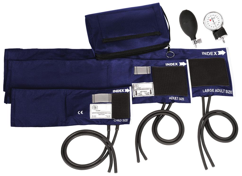 3-in-1 Aneroid Sphygmomanometer Set with Carry Case - Image 4