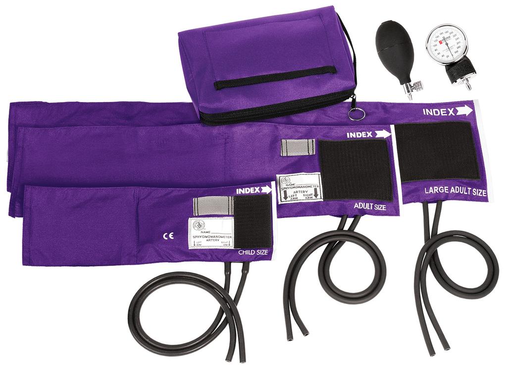 3-in-1 Aneroid Sphygmomanometer Set with Carry Case - Image 5