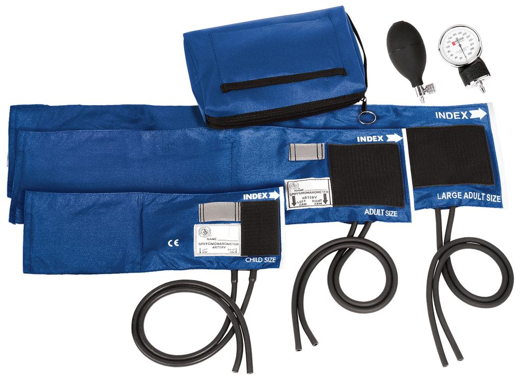 3-in-1 Aneroid Sphygmomanometer Set with Carry Case - Image 6